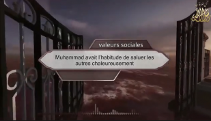 Muhammad avait l’habitude de saluer les autres chaleureusement