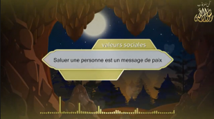Saluer une personne est un message de paix